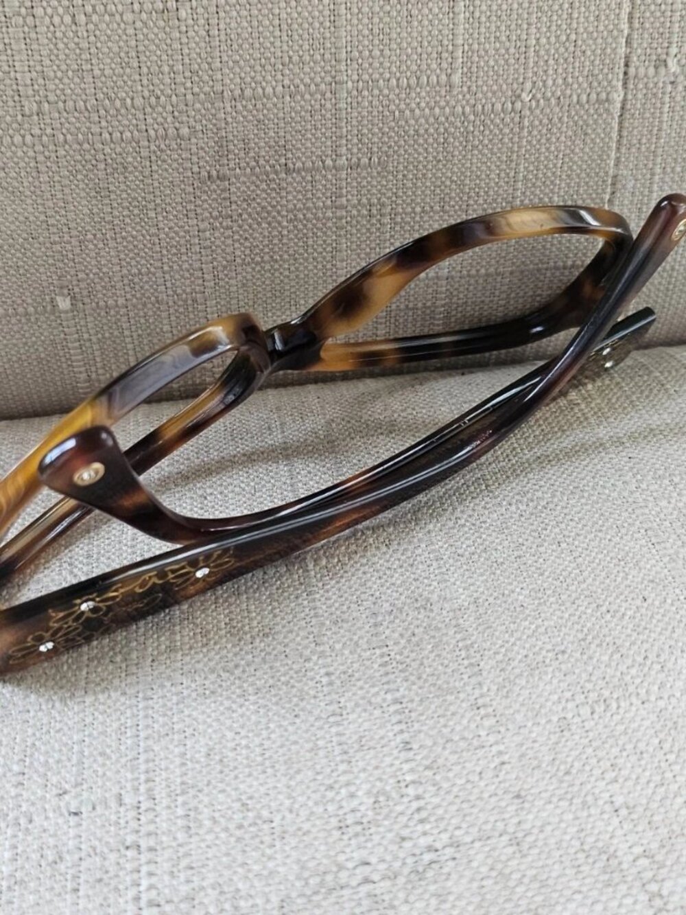 Coach Women Eyeglasses Frame HC8010 PAYTON Dark Tortoise Eyewear Glasses - Picture 5 of 12